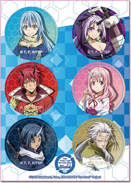 That Time I Got Reincarnated As A Slime- Group #1 Sticker Set