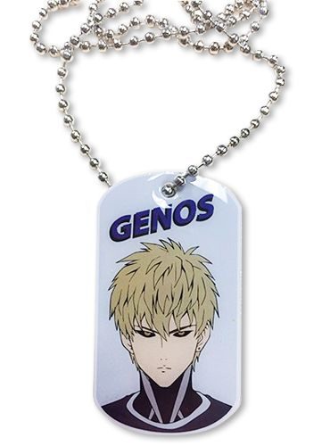 One Punch Man - Genos Dog Tag Necklace