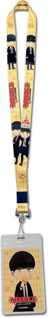 Mashle: Magic And Muscles - Sd Mash Burnedead With Cream Puffs Lanyard