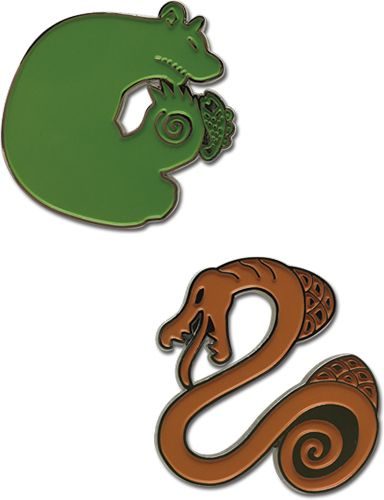 The Seven Deadly Sins - Sin Of Envy & Sin Of Sloth Pins