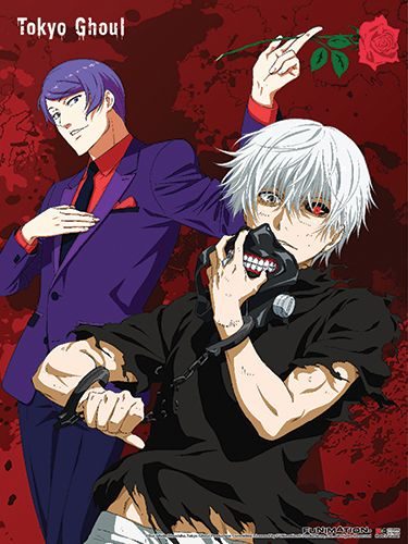 Tokyo Ghoul - Kaneki & Tsukiyama Wall Scroll