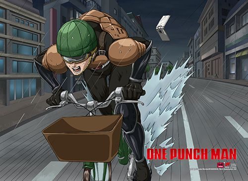 One Punch Man - Mumen Rider Wall Scroll