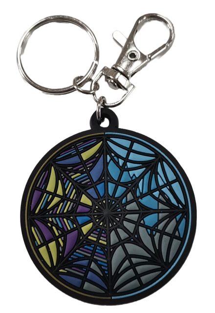 Wednesday - Wednesday'S Dorm Room Window Pvc Keychain