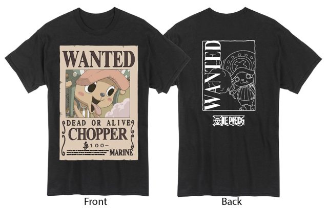 One Piece - Chopper Wanted Men'S T-Shirt Xl