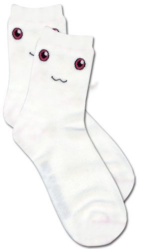 Madoka Magica - Kyubey Face Socks