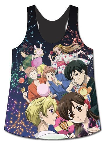 Ouran High School Host Club - Summer Festival Group Tank Top L