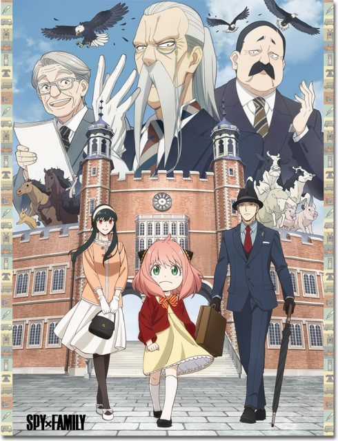 Spy X Family - Anya Go To School Throw Blanket