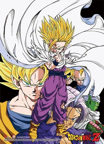 Dragon Ball Z - Gohan Group Wall Scroll