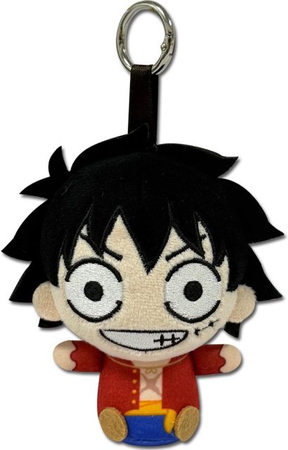 One Piece - Luffy Stress Plush 4″H