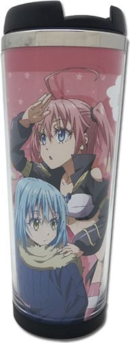That Time I Got Reincarnated As A Slime - Milim & Rimuru Pink Tumbler