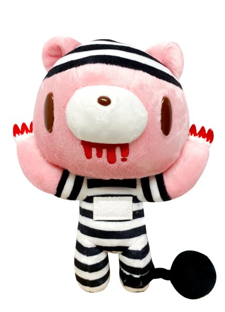 Gloomy Bear | Gloomy Bear - Convict Costume | 8″ Plush