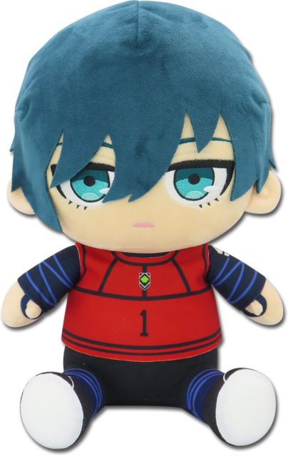 Blue Lock (Manga) | Itoshi Rin - Team Red Uniform | 12″ Sitting Plush
