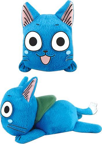 Fairy Tail - Happy Lie Prone Posture Plush 4″