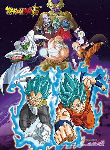 Dragon Ball Super - Resurrection F Group 01 High-End Wallscroll