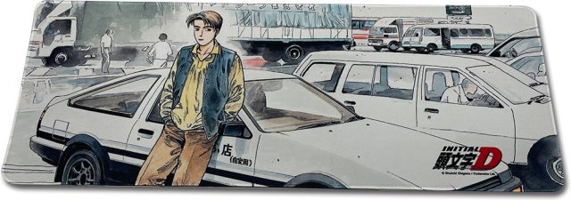 Initial D Manga - Takumi Color Artwork #02 Mouse Pad