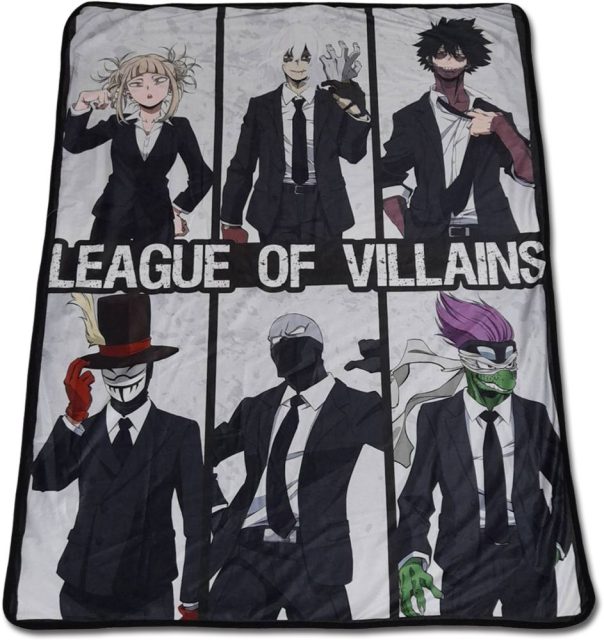 My Hero Academia S6 - Villain Suits Art Throw Blanket 46″X60″