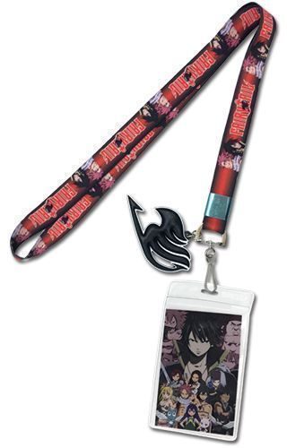 Fairy Tail | Natsu & Zeref - Fairy Tail Guild's Insignia Charm | Lanyard