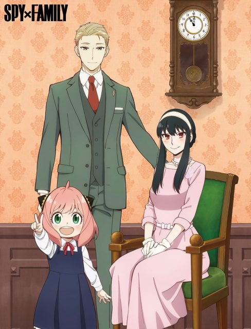 Spy X Family - Forger Family Post Illustrations Throw Blanket