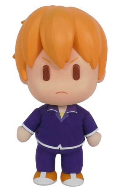 Fruits Basket (2019)- Kyo Plastic Head Movable Plush 8″
