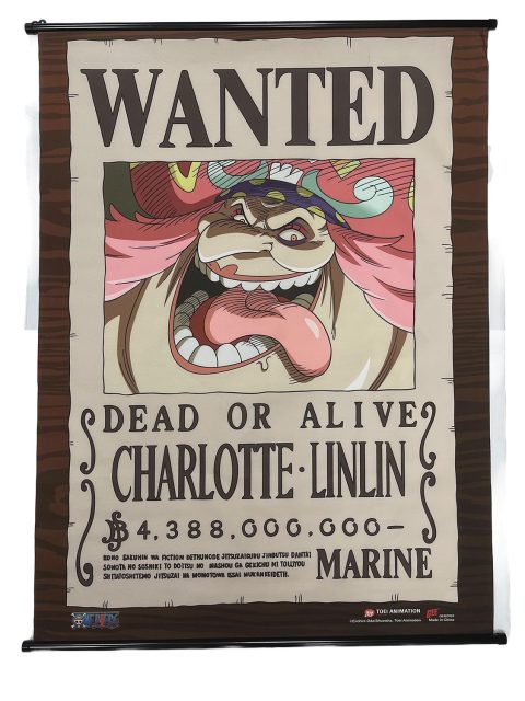 One Piece - Wanted Posters Big Mom Wall Scroll
