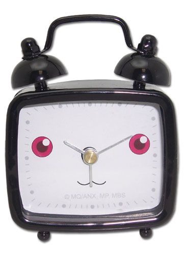 Madoka Magica Kyubey Mini Desk Clock