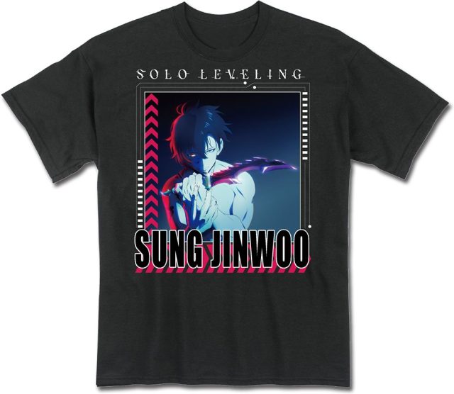 Solo Leveling - Song Jin-Woo Teaser Black Men'S T-Shirt L