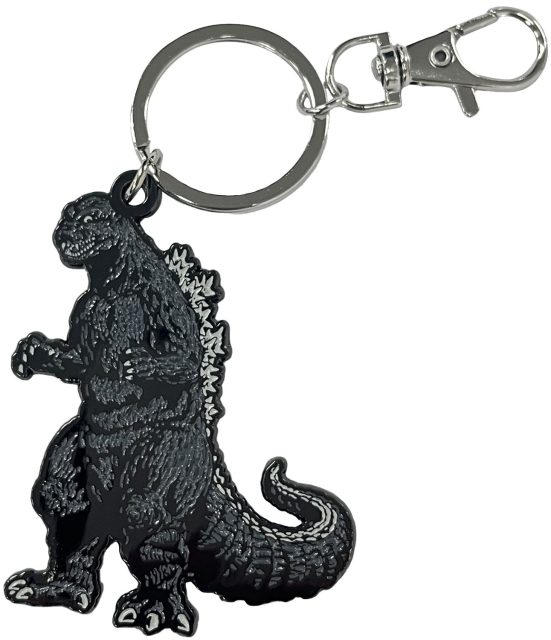Godzilla (Original) - Godzilla Stand Enamel Metal Keychain