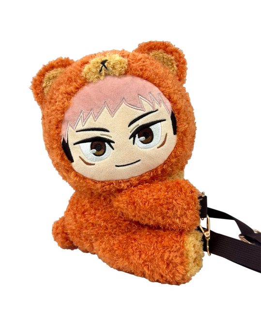 Jujutsu Kaisen S2 - Yuji Itadori Mascot Shoulder Plush Bag 10″H