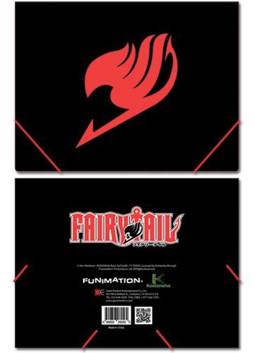 Fairy Tail Emblem Elastic Band Pp Document Folder