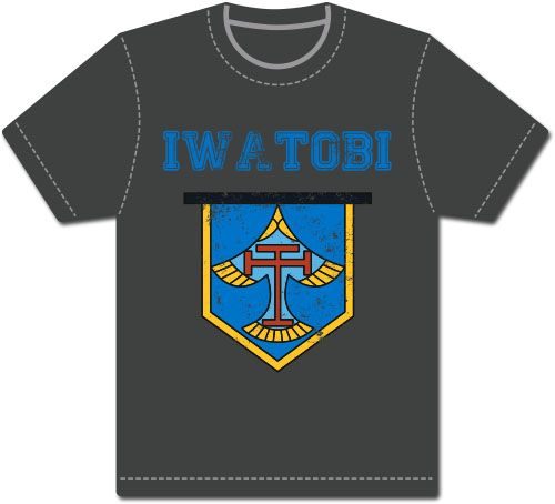 Free! - Iwatobi Crest Men'S Screen Print T-Shirt M