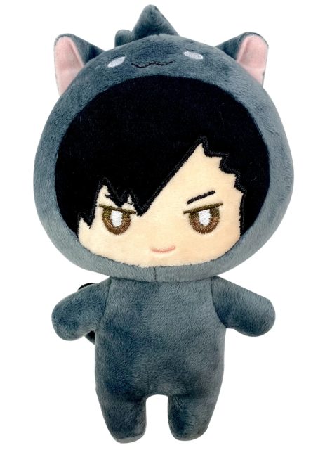Haikyu | Tetsuro Kuroo (Chibi) - Cat Kigurumi | 6″ Plush