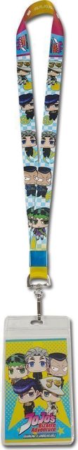 JoJo: Diamond Is Unbreakable | Main Characters (Chibis) | Lanyard