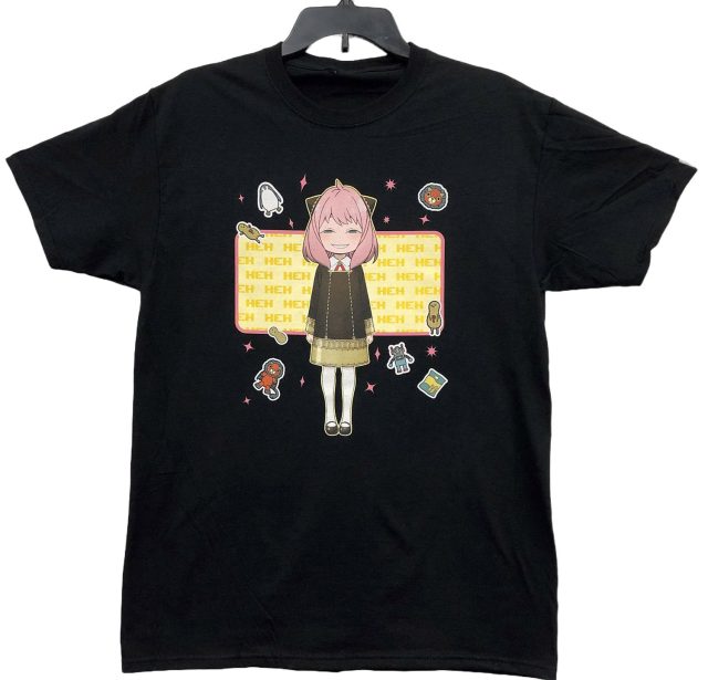 Spy X Family - Anya Face ″Heh″ With Icon T-Shirt Xl