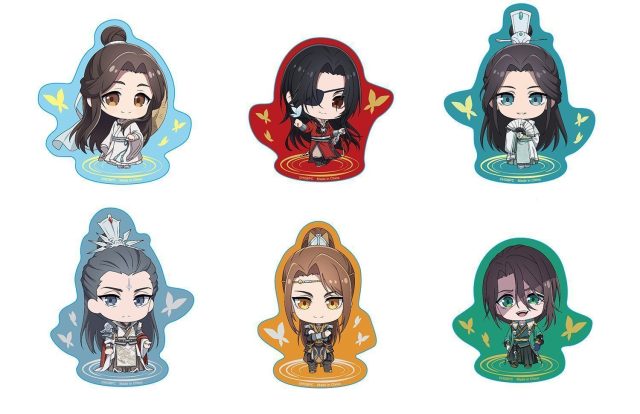 Heaven Official's Blessing - S2 | Character (Chibi) | 3″ Die-Cut Sticker Set