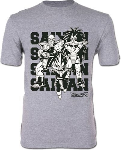 Dragon Ball Z - Saiyan Group 01 Men'S T-Shirt Xxl