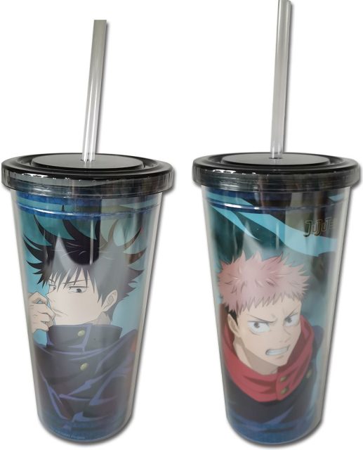 Jujutsu Kaisen- Magazine Art#A Tumbler With Straw