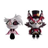Hazbin Hotel | Angel Dust & Husk | 2″ 2-Pc Monitor Buddies #10 Vinyl Figure Set picture 2