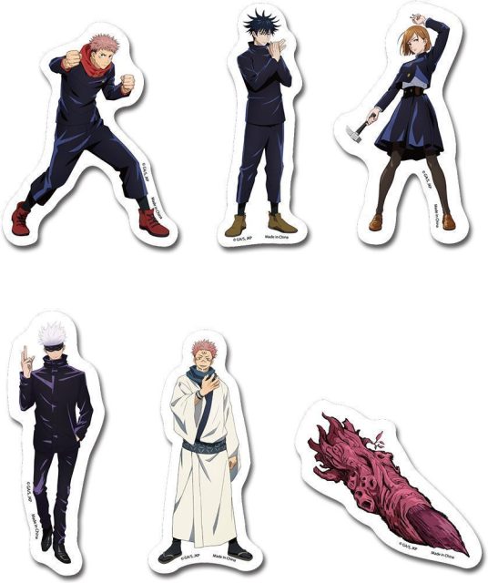 Jujutsu Kaisen | Die-Cut - Group A | Sticker Set