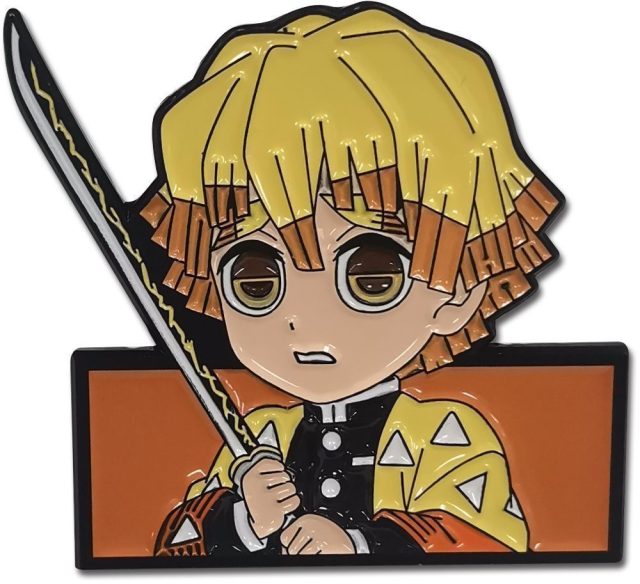 Demon Slayer - S2 | Zenitsu Agatsuma (Chibi) | Pinsart Pin