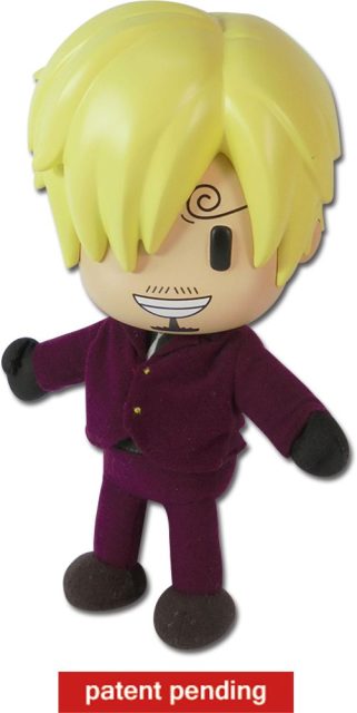 One Piece - Sanji Onigashima Figurekey Plush 8″H