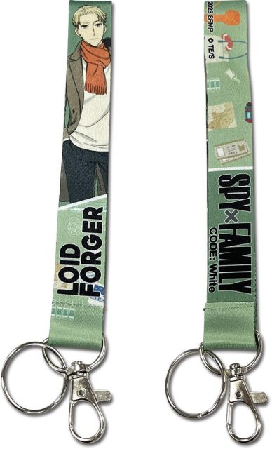 Spy X Family Code White - Loid Wristband Lanyard