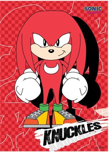 Sonic Classic Knuckles Wall Scroll