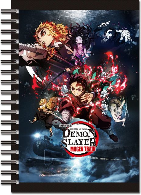 Demon Slayer The Movie - Key Art 1 Hardcover Notebook