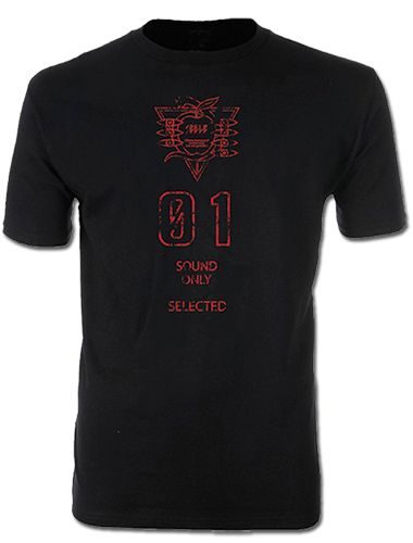 Evangelion New Movie - Zeele Sound Only Distressed Screen Print Men'S T-Shirt S