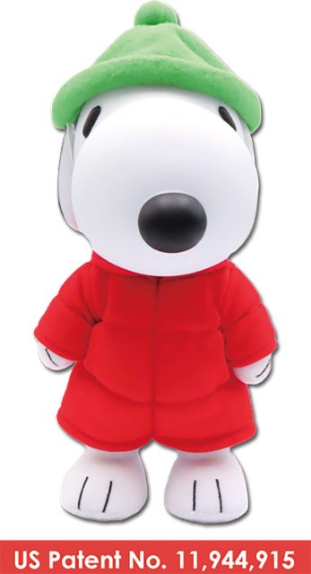 Peanuts - Snoopy Puffer Jacket Figurekey Plush 8″ H
