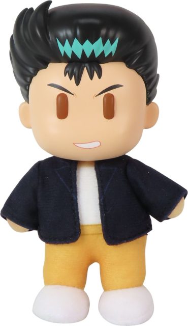 Yu Yu Hakusho - Yusuke 3 Plastic Head Moveable Plush 4.5″