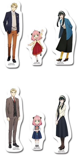 Spy X Family - Artwork Sticker Die-Cut Sticker Set