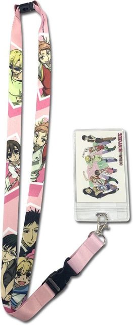 Ouran High School Host Club- Group 2 Pink Lanyard