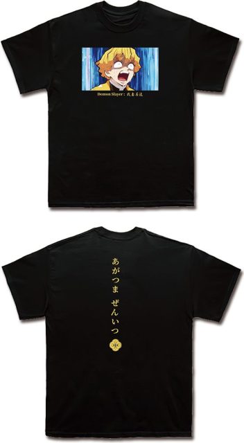 Demon Slayer The Movie - Zenitsu Agatsuma Quote #02 Men'S T-Shirt S