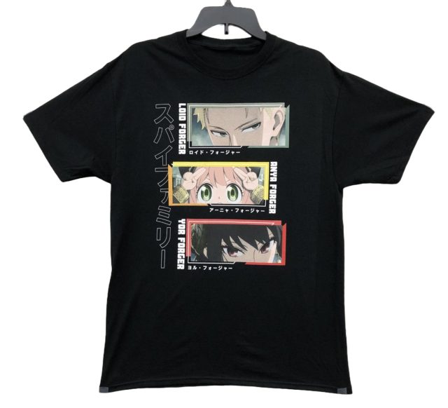 Spy X Family - Forger Family Eyes Frame T-Shirt M